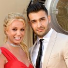  Britney Spears y Sam Asghari asistieron al estreno de la película Once Upon a Time in Hollywood. 