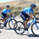  Richard Carapaz se mantiene entre los mejores de la Vuelta a Burgos. 