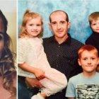  Ruth Maguire junto a su familia. 