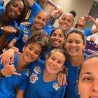  Las integrantes del Corinthians, el poderoso equipo brasileño. 