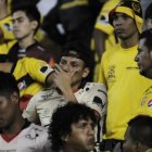  Referencial. A pesar de empatar en el Monumental, a Barcelona no le alcanzó para pasar a la semifinal de la LigaPro. 