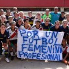  El caso de Macarena Sánchez ha servido de inspiración para que otras jugadoras exijan igualdad de género en el fútbol argentino. 