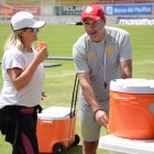  Soledad comentó a este Diario que su arribo se sintió muy familiar, dado que con el ‘profe’ están viviendo en el mismo departamento en el que vivían el año pasado, ubicado cerca del parque La Carolina, en el norte de la capital. 