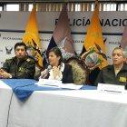  La ministra de Gobierno María Paula Romo. 