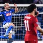  El conjunto italiano venció 2-0 a Liverpool en la fase de grupos de la Champions League. 