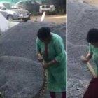  El vídeo publicado en Twitter se ha vuelto viral. 