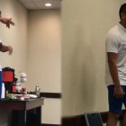  El volante Andrés Chicaiza, los defensas Pedro Pablo Velasco y José ‘Choclo’ Quinteros, y el delantero Carlos Garcés, se subieron a una silla y con nervios se transformaron en cantantes.  