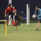  El experimentado exarquero Walter Rolando Guerrero es el preparador de las guardametas. 