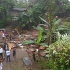  Restos de la vivienda. Abuela y nieta fallecieron camino al hospital. 