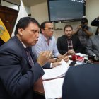  El fiscal Luis Pesantes dijo que a las denuncias presentadas hoy se adjuntó el video como prueba documental.  