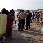  El cadáver fue llevado a la playa de Montañita, Santa Elena. 