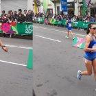  Los ecuatorianos lideraron la prueba y llegaron solos a la meta.  