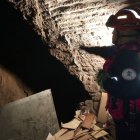  El siniestro obligó a suspender el sistema de trolebús. 