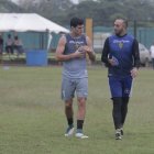  Danilo Carrera en plena pretemporada con Fuerza Amarilla en Machala.  