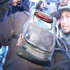  El camarógrafo fue embestido por un taxista. 