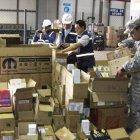  En el operativo de control, se hallaron teléfonos celulares, drones y otros dispositivos. 