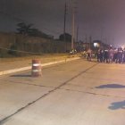  Este suceso ocurrió la noche del martes en el kilometro 15 de la vía a Daule.  