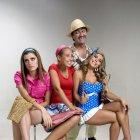  La actriz Tatiana Macías estuvo con ellos durante las grabaciones de Mi Recinto, cuyos capítulos se terminaron de grabar hace casi tres años. 