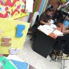  Rosa Narváez atiende trastornos del lenguaje, en su mayoría asociados a la pronunciación de la letra R.  