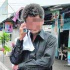  El padre del menor asesinado se mostró muy consternado por lo sucedido. 