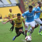  Los goles fueron convertidos por el colombiano Yuber Mosquera a los dos minutos de arrancado el encuentro y la segunda anotación llegó por medio del paraguayo Luis Amarilla a los 38’. Para Barcelona descontó Wacho Vera a los 53’. 