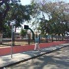  La obra, según consta en un cartel, fue intervenida durante 90 días.  