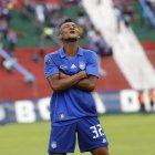  Los azules abrieron el marcador gracias a un tanto de Bryan Cabezas. 