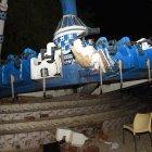  Tras el accidente, el juego quedó estropeado y con varios asientos dañados. 