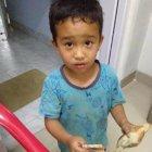  Derek Lalchanhima, el menor que atropelló por accidente al pollito.  