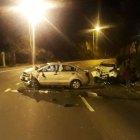  Accidente de tránsito en Quito durante la madrugada del 2 de enero.  