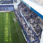  La barra brava identificada con el Club Sport Emelec no ingresó al duelo ante Liga de Quito. 