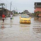  Inundaciones se registraron en La Libertad y Salinas. 