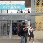  Padres de familias optaron por retirar a sus hijos de los colegios luego de registrar su asistencia. 