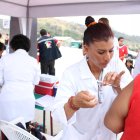  El Ministerio de Salud en Ecuador cumple constantes jornadas de vacunación contra la influenza. 