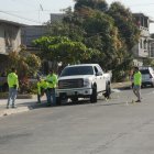  Agentes de Policía acordonaron la cuadra para recolectar indicios balísticos. 