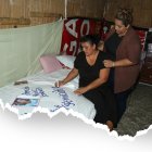  ‘Pedimos Justicia’, la frase que utilizan con frecuencia los familiares de las asesinadas. 