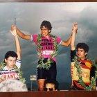  Rosero se subió al podio como ganador en la Vuelta a Mendoza, Argentina de 1987. 