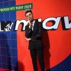  Kevin Pazmiño posa en la celebración de los premios MTV Millennial Awards. 