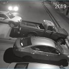  De enero a mayo, 713 automóviles han sido sustraídos en Guayaquil. Captura de imagen donde dos sujetos retiran el carro de un estacionamiento sin que las seguridades de este se activen. 