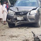  La camioneta de las hermanas religiosas golpeó de frente con la motocicleta de la víctima. 