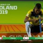  Estupiñán, en su momento íntimo, entre lágrimas. 