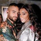  Maluma aparece en fotos románticas con la modelo con vitiligo. 