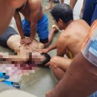  Luego de sacarlo del agua lo llevaron hacia la playa y trataron de reanimarlo pero sin resultados positivos. 