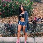  La ex chica reality se dedica al modelaje y se prepara para ser actriz. 