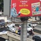  El conductor no alcanzó a frenar a tiempo. Así quedó su vehículo. 