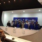  El técnico español fue presentado por la directiva emeleccista. 