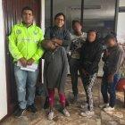  Las menores fueron entregadas al representante legal de Aldeas Infantiles SOS. 