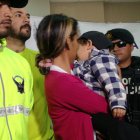  La madre y su hijo se reencontraron en Cuenca.  