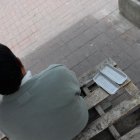  José Chicaiza, de 48 años, falleció tras comerse un chuzo en Quito. 