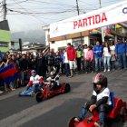  Dos participantes tuvieron accidentes, pero no fueron de gravedad.  